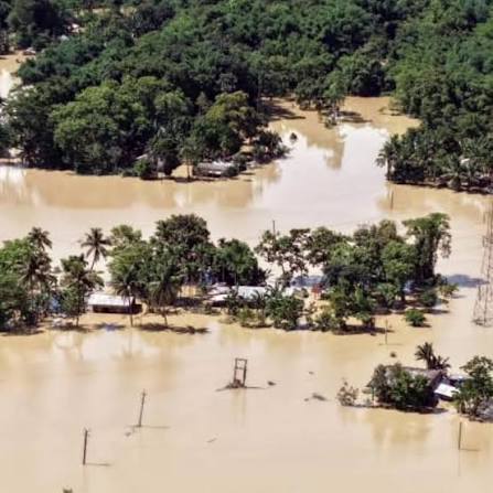 Floods Wreak Havoc in Assam: 75 Dead; Situation Remains Critical in 7 Districts