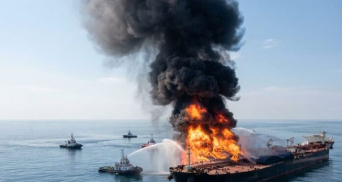 Rising tension in the Gulf region: Iranian missile attack on UAE oil tankers in the Strait of Hormuz, one Indian sailor killed; Indian government swings into action.