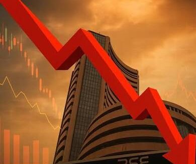 Massive stock market slump: Sensex plunges over 1,600 points, Nifty slips below 24,000; investors lose ₹4 lakh crore.