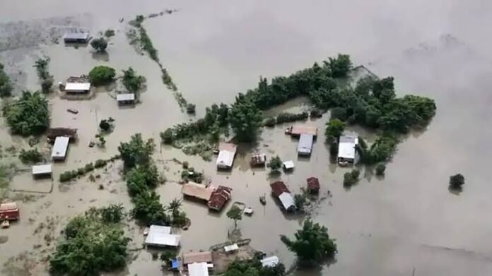 Rains and floods wreak havoc across several states; normal life disrupted in Assam, Kerala, Gujarat, and Chhattisgarh; IMD issues alert.