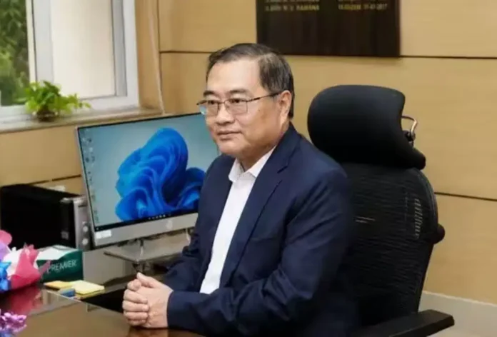 Former Chairman L. Khiangte arrested amidst JPSC exam controversy; tension escalates during students' march to the Legislative Assembly.