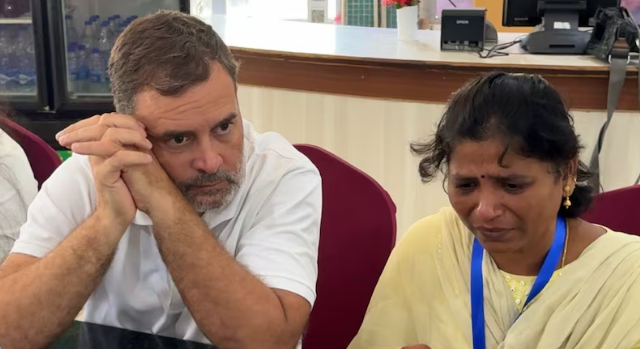 Rahul Gandhi met families affected by the NEET issue; he targeted PM Modi, saying, 
